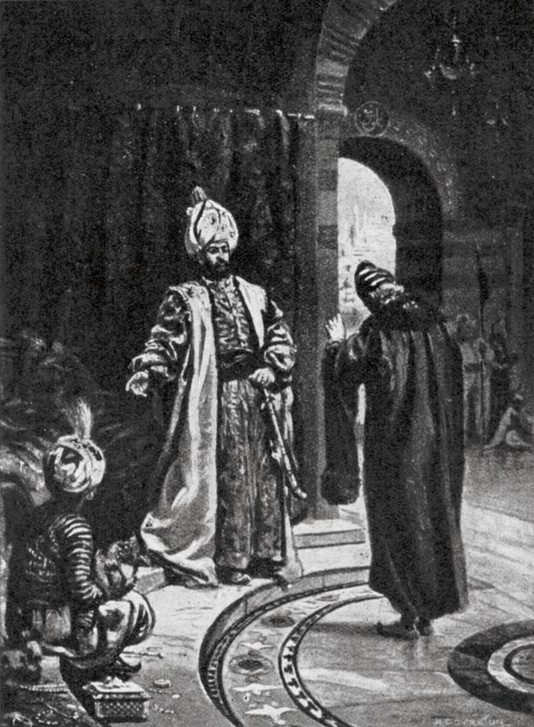 Giuseppe Nasi davanti a Selim (litografia) da Margaret (after) Dovaston