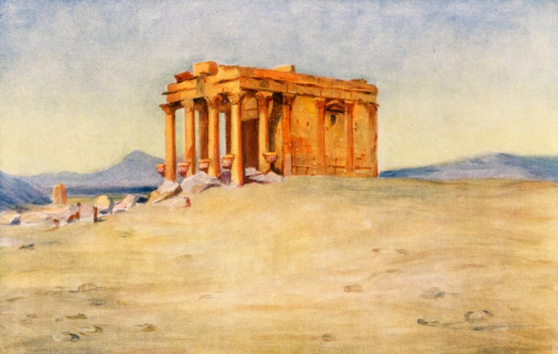 Tempio della Madre del Re, Palmira da Margaret Thomas
