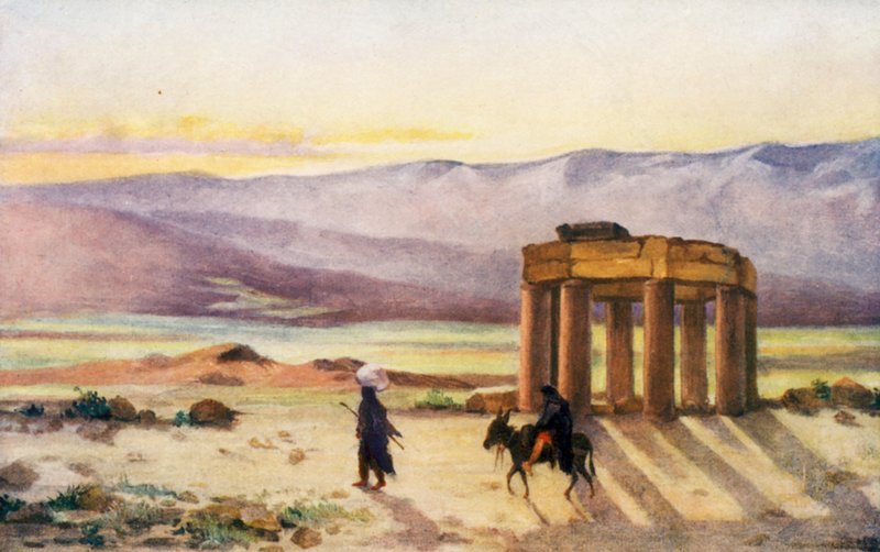 La Bika con il santuario di Douris da Margaret Thomas