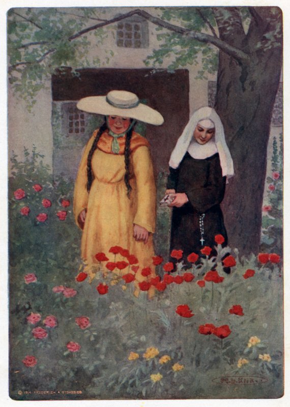 I racconti di Canterbury di Chaucer: La moglie di Bath cammina in primavera da Maria Louise Kirk
