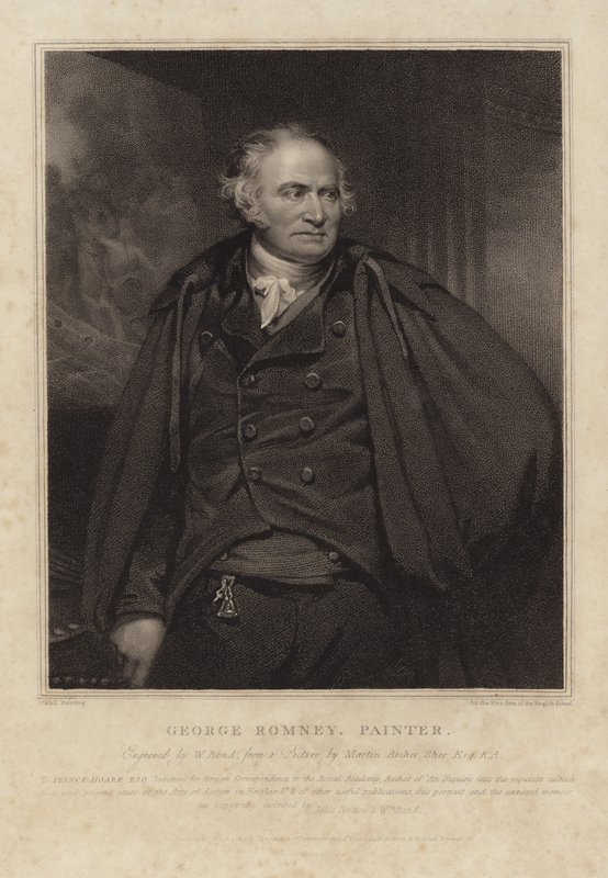 George Romney da Martin Archer Shee