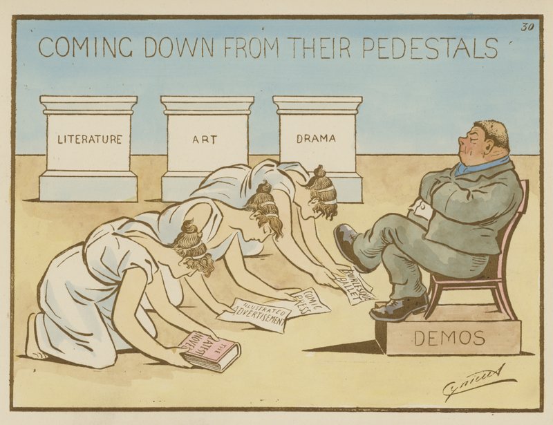 Scendendo dai loro piedistalli da Martin Cynicus Anderson