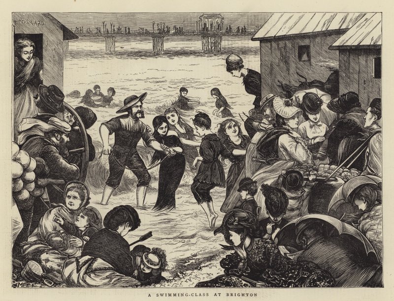 Una Classe di Nuoto a Brighton da Mary Ellen Edwards