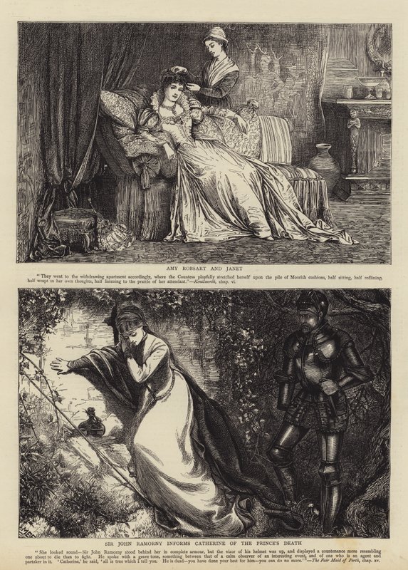 Centenario di Sir Walter Scott da Mary Ellen Edwards