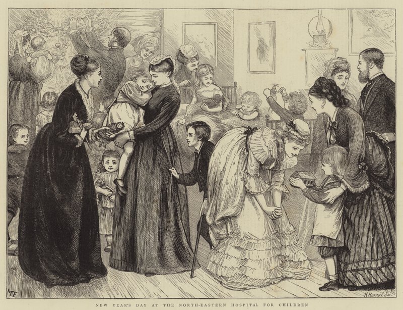 Capodanno al North-Eastern Hospital for Children da Mary Ellen Edwards