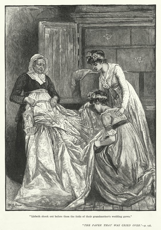 Lisbeth mostrò loro le pieghe dell