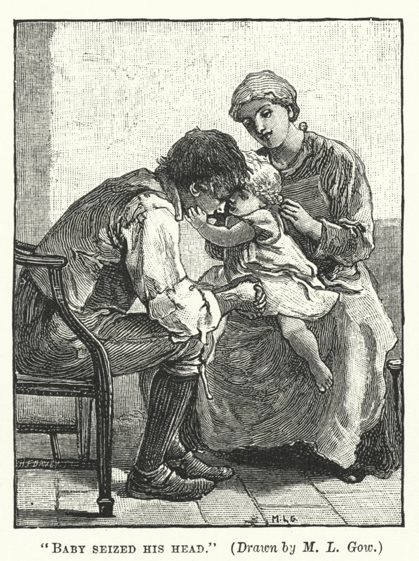 Silas Marner - Il bambino gli afferrò la testa da Mary L. Gow
