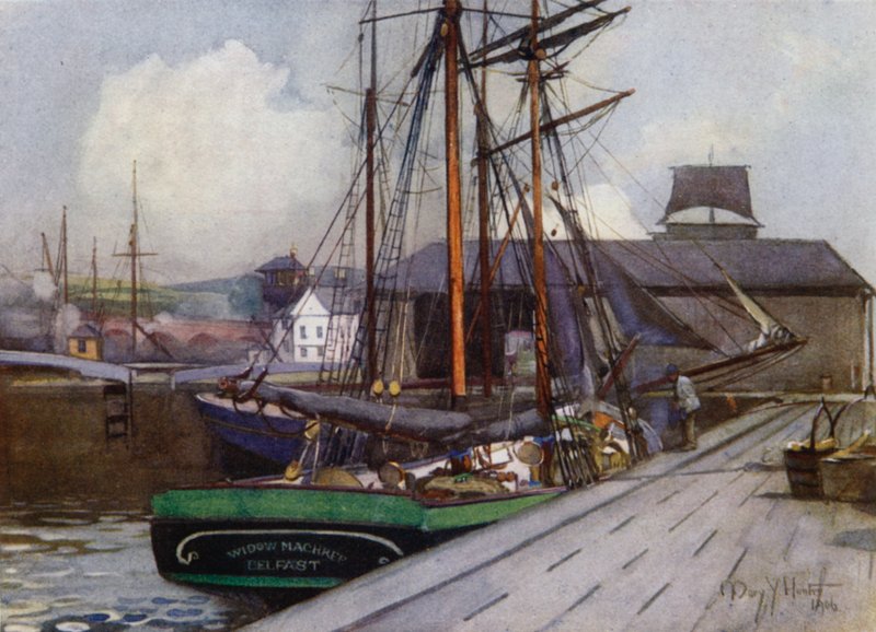 Ingresso al Canale Clyde e Forth, Bowling da Mary Young Hunter