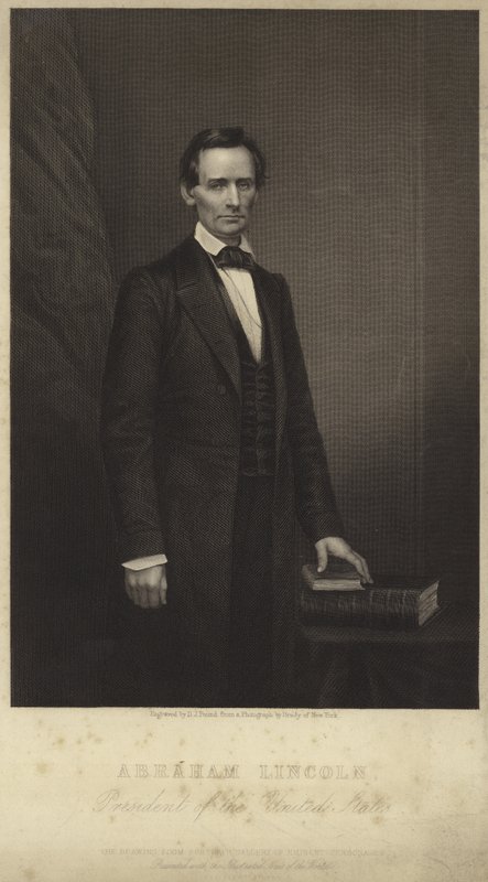 Ritratto di Abraham Lincoln da Mathew B. Brady