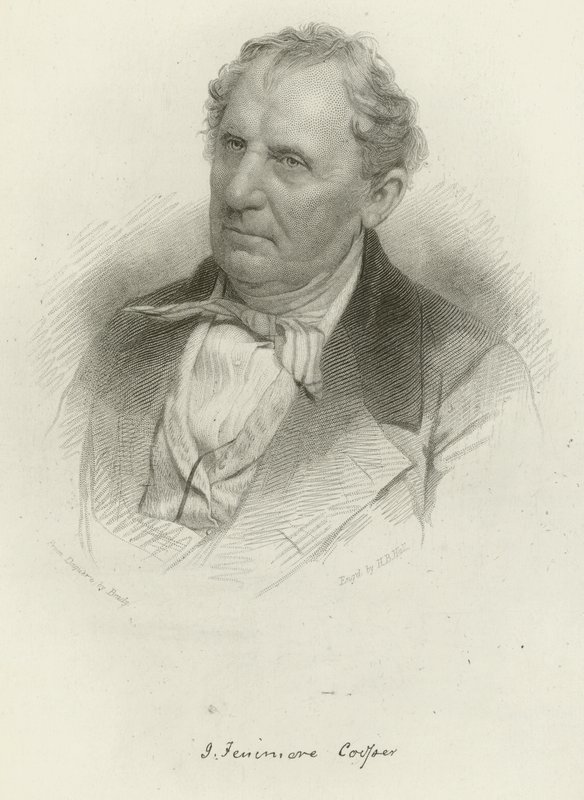 James Fenimore Cooper da Mathew B. Brady