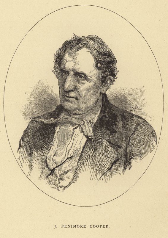 Ritratto di James Fenimore Cooper da Mathew B. Brady