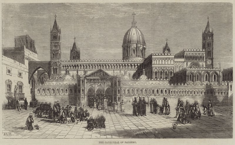 La cattedrale di Palermo da Matthew Somerville Morgan