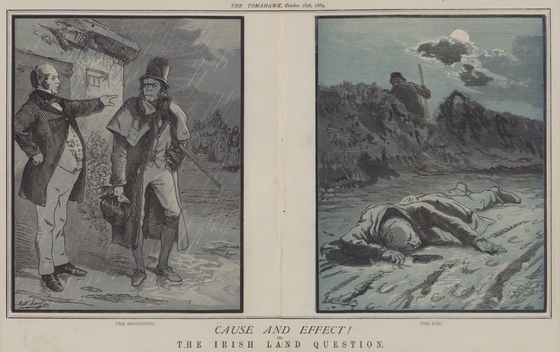Causa ed Effetto! o, La Questione della Terra Irlandese da Matthew