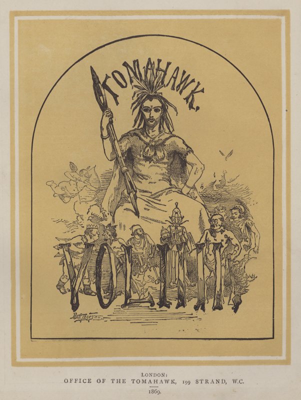 Illustrazione per la rivista The Tomahawk da Matthew