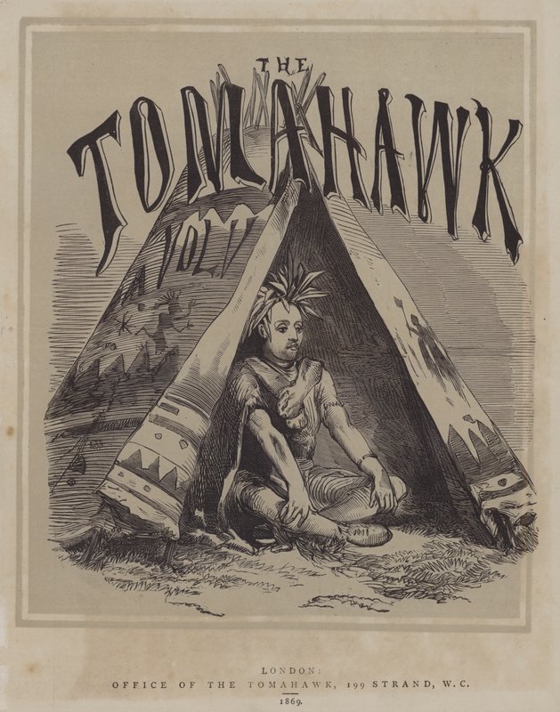 Illustrazione per la rivista The Tomahawk da Matthew