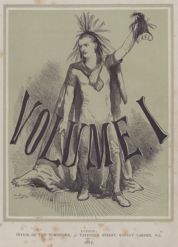 Illustrazione dalla rivista The Tomahawk da Matthew