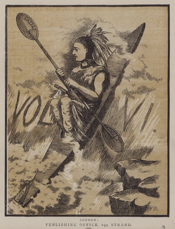 Illustrazione dalla rivista The Tomahawk da Matthew