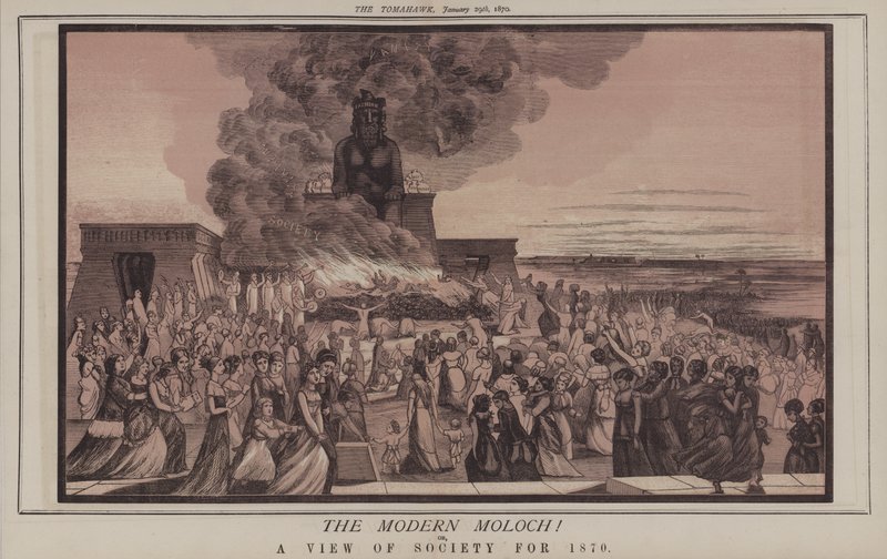 Il moderno Moloch! o, Una visione della società per il 1870 da Matthew