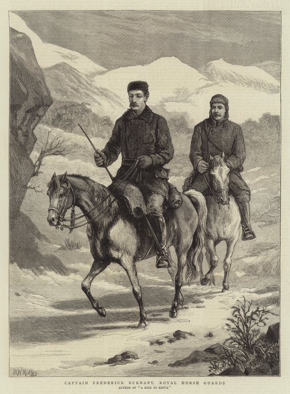 Capitano Frederick Burnaby, Royal Horse Guards da Matthew White Ridley