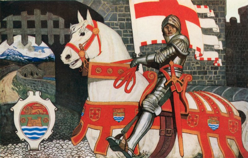 Carlisle, "La porta della Scozia" da Maurice Greiffenhagen