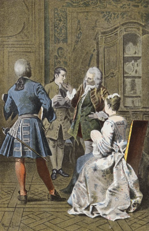 A casa di Monsieur G M da Maurice Leloir