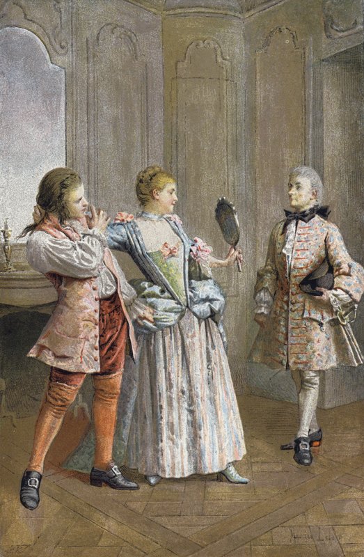 Lo specchio da Maurice Leloir