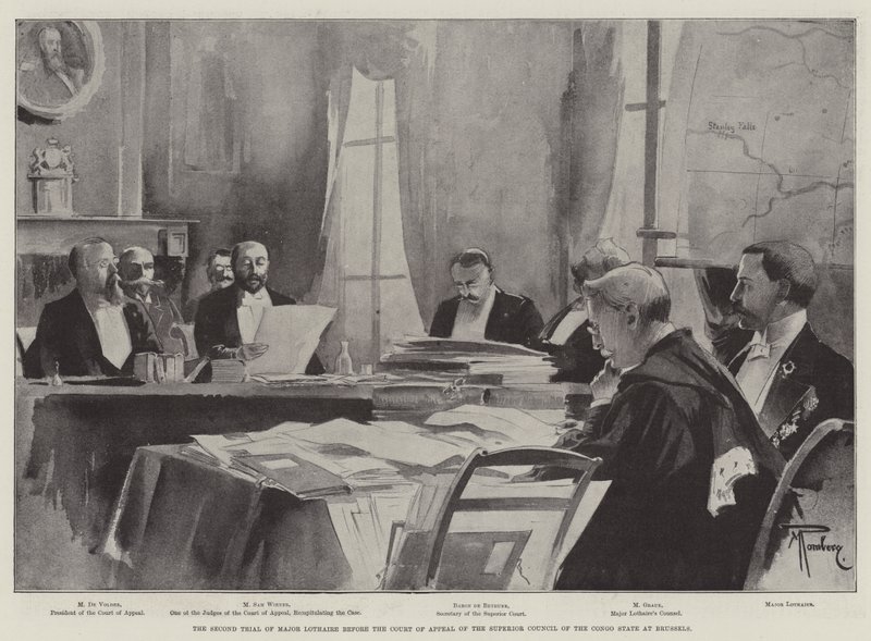 Il secondo processo del Maggiore Lothaire davanti alla Corte d