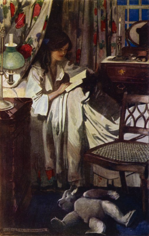 Visita a Baghdad: Dido coperto nel Letto da Maurice (after) Greiffenhagen