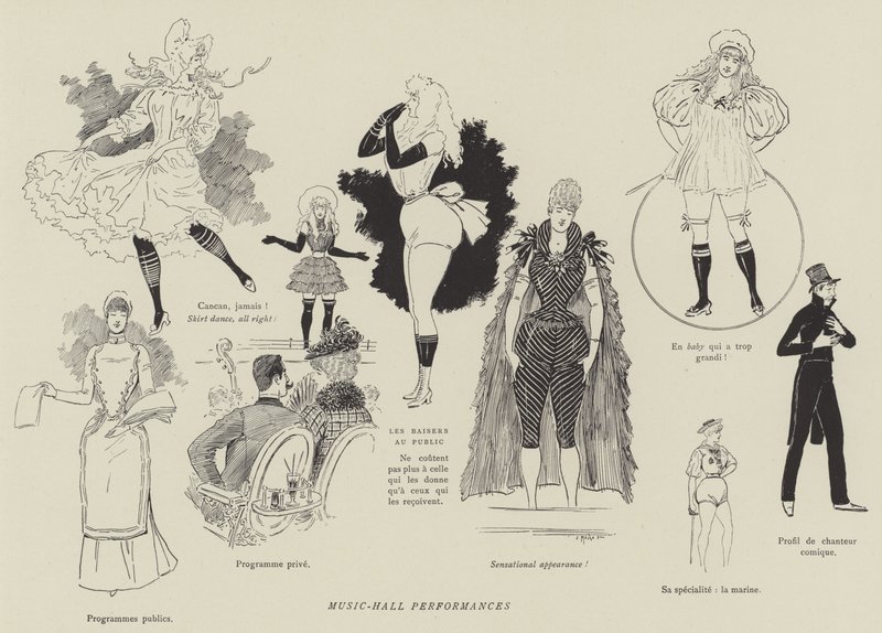 Illustrazione per La Vie De Londres di Mars da Maurice Charles Mathieu Bonvoisin