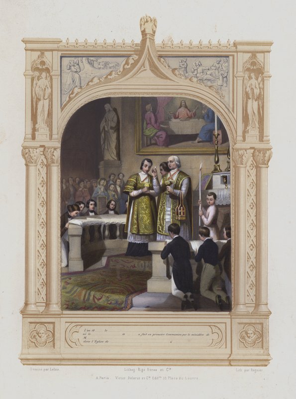 Prima comunione da Maurice Leloir