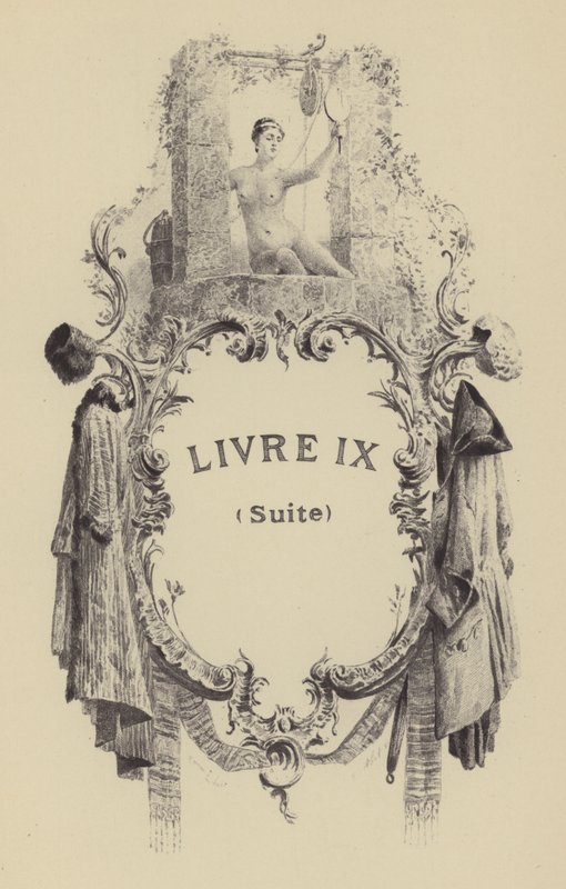Illustrazione per il Libro IX di Les Confessions de Jean-Jacques Rousseau da Maurice Leloir