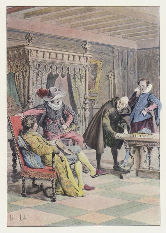 Illustrazione per Gil Blas da Maurice Leloir
