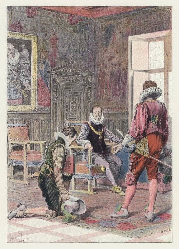 Illustrazione per Gil Blas da Maurice Leloir
