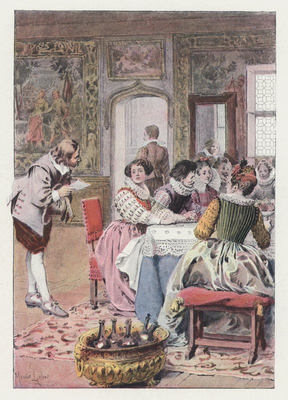 Illustrazione per Gil Blas da Maurice Leloir