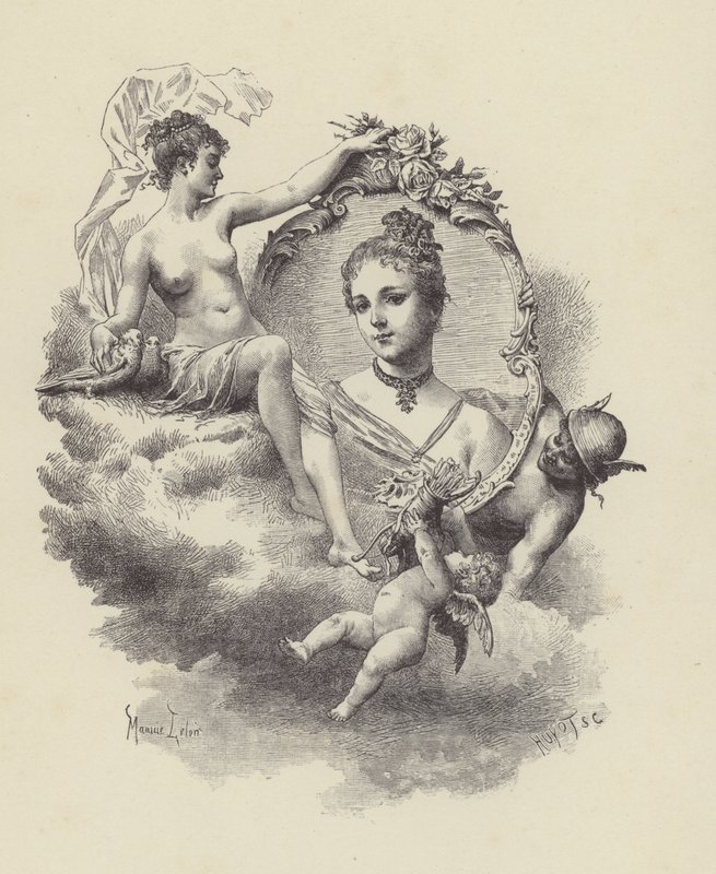 Illustrazione per Manon Lescaut (incisione) da Maurice Leloir