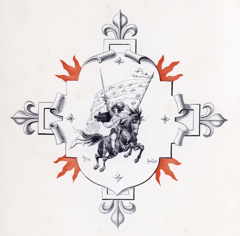 Illustrazione per I tre moschettieri da Maurice Leloir