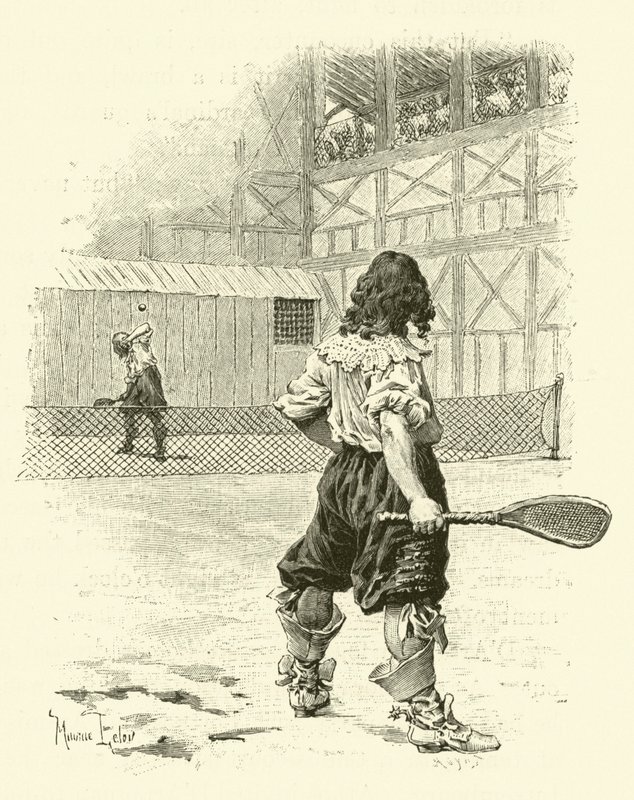 Illustrazione per I Tre Moschettieri (incisione) da Maurice Leloir