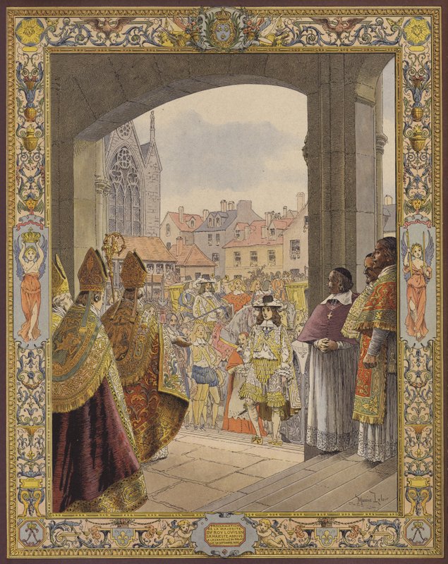 Proclamazione della maggioranza di re Luigi XIV, l