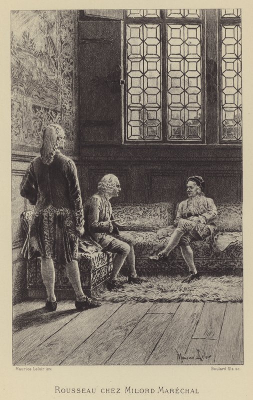 Rousseau visita Georgel Keith da Maurice Leloir