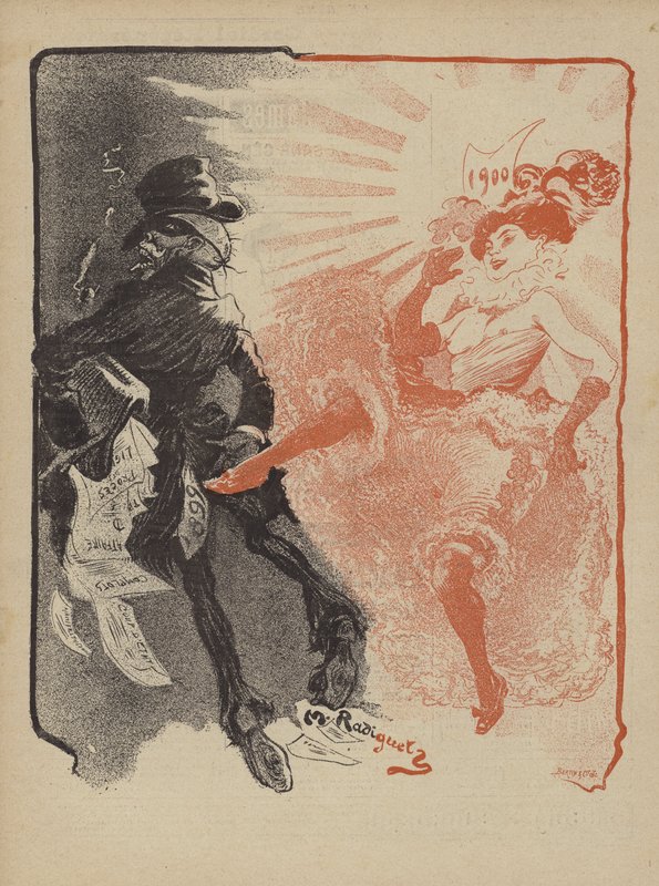 Illustrazione per Le Rire da Maurice Radiguet