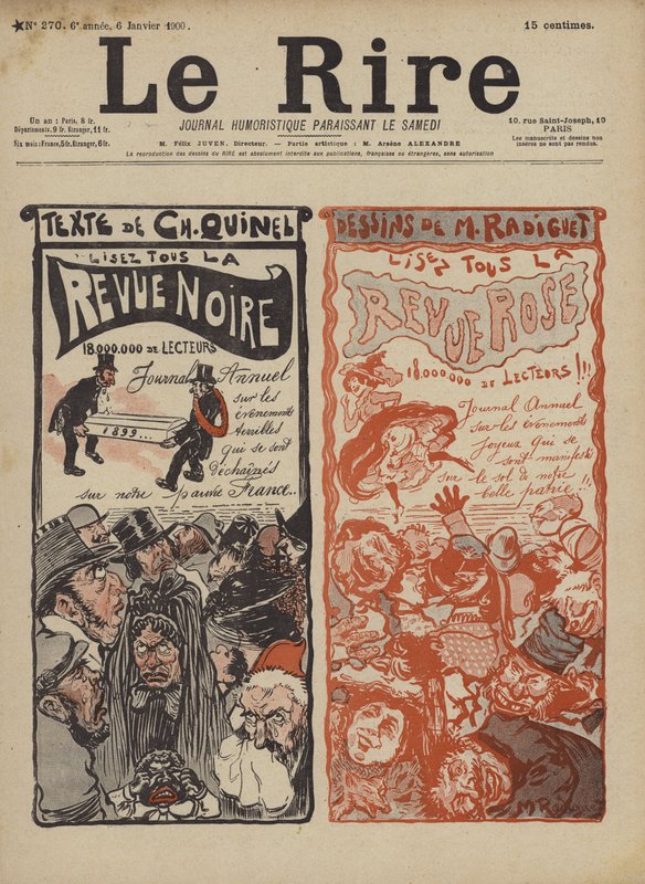 Illustrazione per Le Rire da Maurice Radiguet