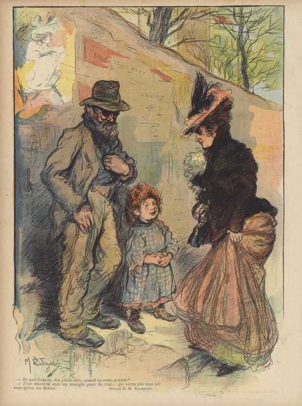 Illustrazione per Le Rire da Maurice Radiguet