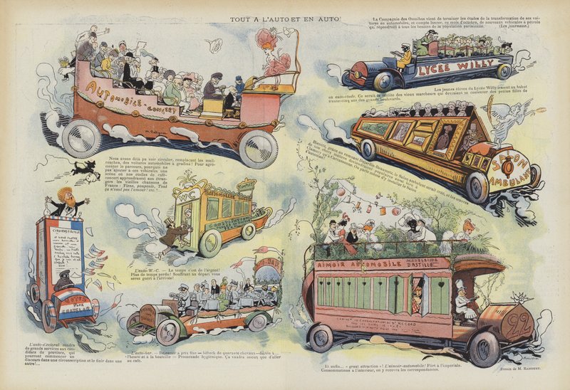 Illustrazione per Le Rire da Maurice Radiguet