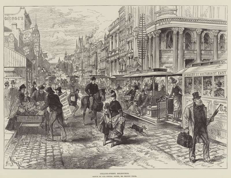 Collins-Street, Melbourne da Melton Prior