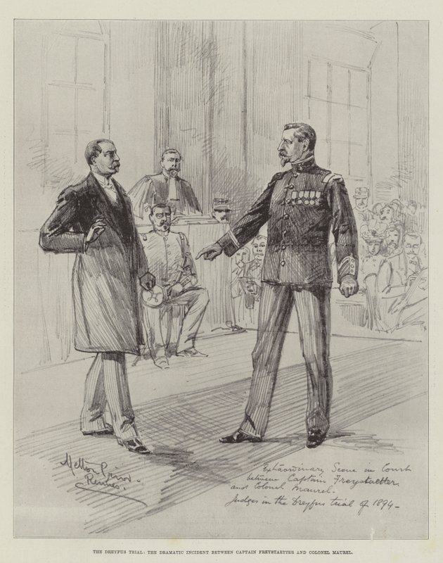 Il processo Dreyfus, l