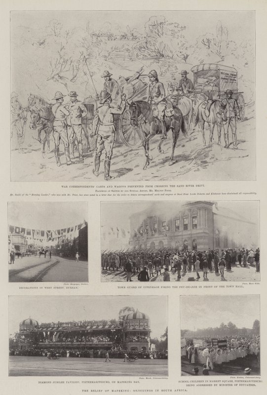 La guerra in Sud Africa da Melton Prior