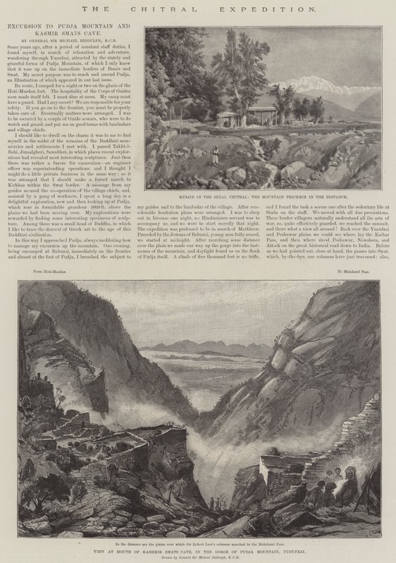 La spedizione di Chitral da Michael Biddulph