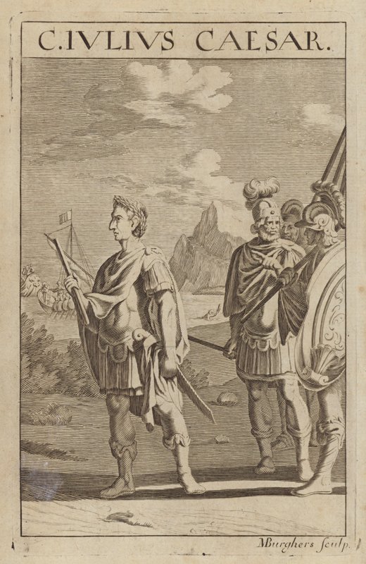 Giulio Cesare, statista e generale romano da Michael Burghers