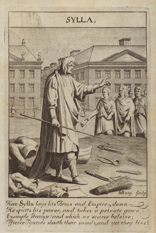 Silla, generale e statista romano da Michael Burghers