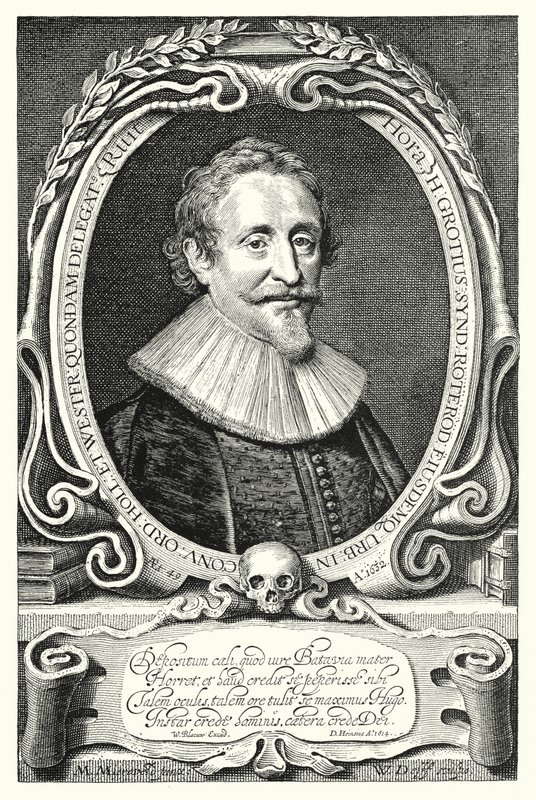 Hugo Grotius, giurista, teologo, filosofo e autore olandese da Michiel Jansz. van (after) Miereveld